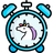 Unicorn Hat HD Clock